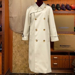 [가격문의][홍콩명품.Burberry] 버버리 25SS 로고 패턴 트렌치 코트 (2컬러), BM22239, S1F, 레플리카의류,미러급사이트