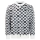 [홍콩명품.LOUIS VUITTON] 루이비통 25SS 로고 모노그램 모헤어 니트 스웨터 (화이트), BM22258, S1F, 레플리카의류,미러급사이트