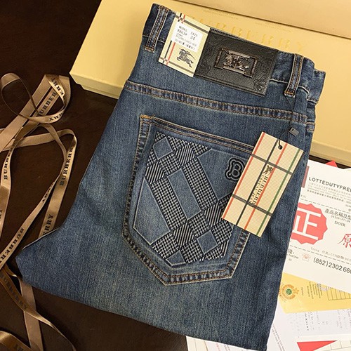 [홍콩명품.Burberry] 버버리 25SS 로고 데님 팬츠 진 청바지, BM22266, S1F, 레플리카의류,미러급사이트