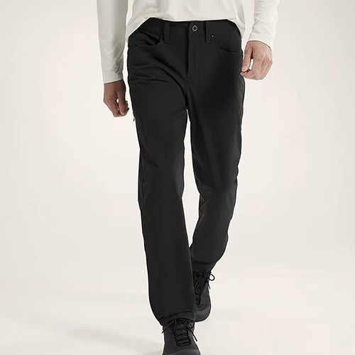 [홍콩명품. ARCTERYX] 아크테릭스 25SS 로고 기능성 팬츠 바지 (블랙), BM22289, X2, 레플리카의류,미러급사이트
