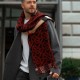 [홍콩명품.Burberry] 버버리 25SS 로고 패턴 200-36 캐시미어 스카프 머플러 (레드), ET3130, JX, 홍콩명품의류,구매대행,온라인명품