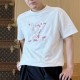 [홍콩명품.LOUIS VUITTON] 루이비통 25SS 로고 플라워 자수 반팔 티셔츠 (화이트), BM22390, YS, 레플리카의류,미러급사이트