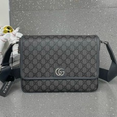 [홍콩명품.Gucci] 구찌 25SS 로고 GG수프림 레더 가죽 크로스백 (그레이), BGM5144, 홍콩명품가방,명품쇼핑몰,크로스백,핸드백,구매대행