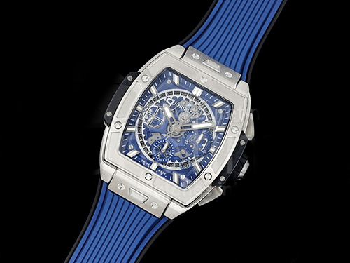 [홍콩명품시계.HUBLOT] 휴블럿 빅뱅 스프릿 티타늄 베젤 스켈레톤 다이얼