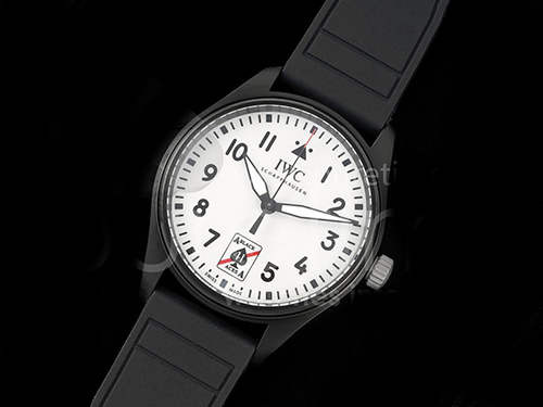 [홍콩명품시계.IWC] 아이더블유씨 파일럿 41mm IW326905 PVD 화이트 다이얼