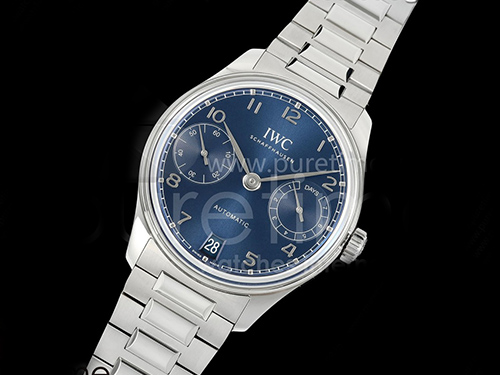 [홍콩명품시계.IWC] 아이더블유씨 포르투기스 오토매틱 42mm 블루 다이얼