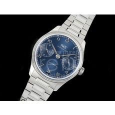 [홍콩명품시계.IWC] 아이더블유씨 포르투기스 오토매틱 42mm 블루 다이얼