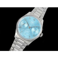 [홍콩명품시계.IWC] 아이더블유씨 포르투기스 오토매틱 42mm 아이스블루 다이얼