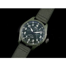 [홍콩명품시계.IWC] 아이더블유씨 빅파일럿 43mm IW329802 그린 세라믹 그린 다이얼
