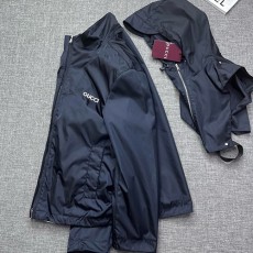 [홍콩명품.Gucci] 구찌 25SS 로고 후드 바람막이 자켓 (블랙), BM22443, JQ, 레플리카의류,미러급사이트