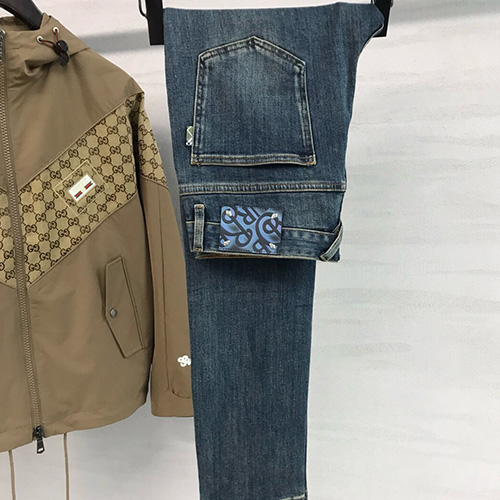 [홍콩명품.Burberry] 버버리 25SS 로고 데님 팬츠 진 청바지, BM22458, JQ, 레플리카의류,미러급사이트