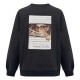 [홍콩명품,Christian Dior] 디올 25SS 로고 그래픽 프린트 맨투맨 티셔츠 (블랙), BM22470, JL, 레플리카의류,미러급사이트