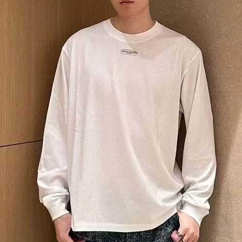 [홍콩명품,Christian Dior] 디올 25SS 로고 긴팔 티셔츠 (2컬러), BM22551, KB, 레플리카의류,미러급사이트