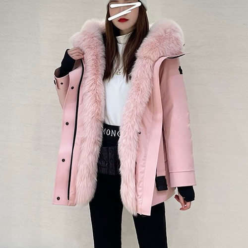 [홍콩명품.MONCLER] 몽클레어 25SS 로고 여성 구스다운 후드 파카 자켓 (3컬러), BM22624, KSM, 레플리카의류,미러급사이트