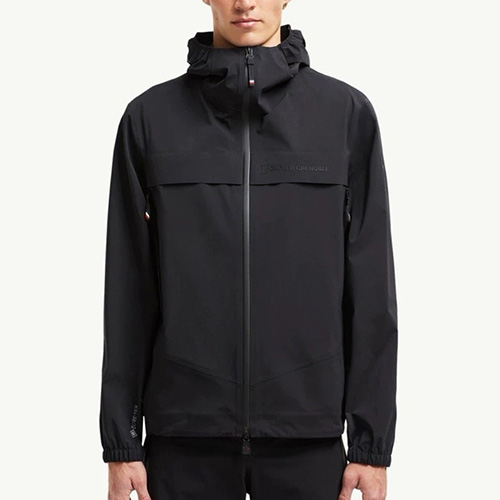 [홍콩명품.MONCLER] 몽클레어 25SS 로고 후드 바람막이 자켓 (블랙), BM22641, KSM, 레플리카의류,미러급사이트