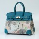 [홍콩명품.Hermes] 에르메스 25SS 로고 Faubourg Tropical Birkin 30 토트백 핸드백 (블루-금장), BGM5227, 홍콩명품가방,명품쇼핑몰,크로스백,핸드백,구매대행