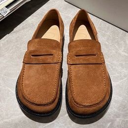 [홍콩명품.LOEWE] 로에베 25SS 로고 레더 가죽 구두 로퍼 (2컬러), SE5695, S3, 명품스니커즈,운동화,구두,로퍼,하이탑,신발