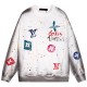 [가격문의][홍콩명품.LOUIS VUITTON] 루이비통 25SS 로고 그래비티 맨투맨 티셔츠 (2컬러), BM22759, S1F, 레플리카의류,미러급사이트
