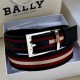 [홍콩명품.BALLY] 발리 25SS 로고 레더 가죽 벨트 (블랙), 3.4cm, BT1454, 명품레플리카,인터넷쇼핑몰,남자명품,해외직구