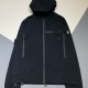 [홍콩명품.MONCLER] 몽클레어 25SS 로고 후드 바람막이 자켓 (블랙), BM22777, JL, 레플리카의류,미러급사이트