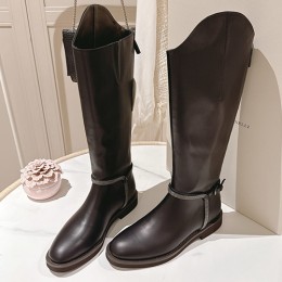 [홍콩명품.Brunello Cucinelli ] 브루넬로 쿠치넬리 25SS 로고 여성 레더 가죽 구두 부츠 (브라운), SE5728, GHS, 명품스니커즈,운동화,구두,로퍼,하이탑,신발