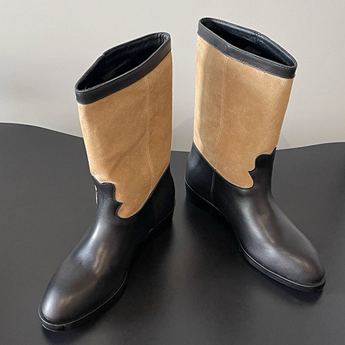 [홍콩명품.CHANEL] 샤넬 25SS 로고 여성 레더 가죽 구두 부츠 (2컬러), SE5755, GHS, 명품스니커즈,운동화,구두,로퍼,하이탑,신발