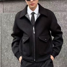 [홍콩명품.LOUIS VUITTON] 루이비통 25SS 로고 카라 봄버 자켓 (블랙), BM22876, PG, 레플리카의류,미러급사이트