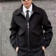 [홍콩명품.LOUIS VUITTON] 루이비통 25SS 로고 카라 봄버 자켓 (블랙), BM22876, PG, 레플리카의류,미러급사이트