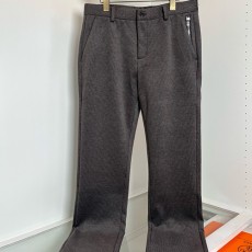 [홍콩명품.Hermes] 에르메스 25SS 로고 코드류이 골덴 팬츠 바지 (다크그레이), BM22904, G5, 레플리카의류,미러급사이트