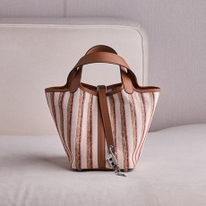 [홍콩명품.Hermes] 에르메스 25SS 로고 Picotin Lock 18 토트백 핸드백 (브라운), BGM5262, BDA, 홍콩명품가방,명품쇼핑몰,크로스백,핸드백,구매대행