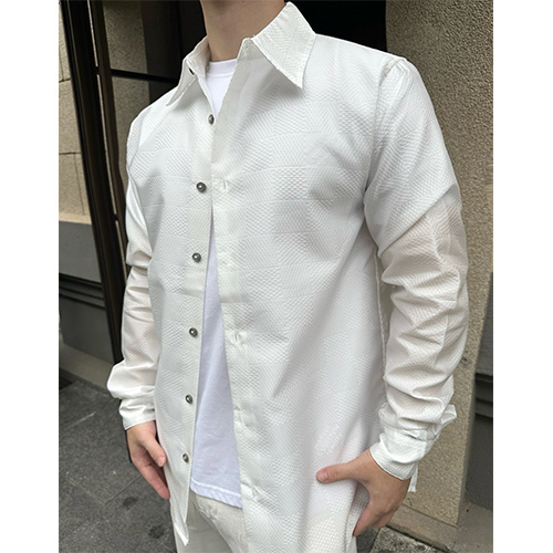 [홍콩명품.LOUIS VUITTON] 루이비통 25SS 로고 다미에 남방 셔츠 (2컬러), BM23005, KK, 레플리카의류,미러급사이트