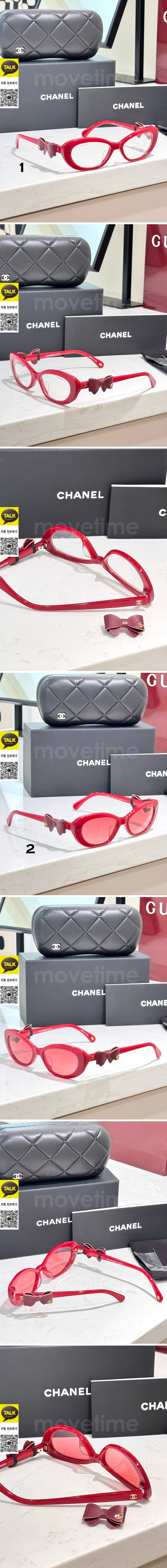 [홍콩명품.CHANEL] 샤넬 25SS 로고 CH9181 연예인 여자 남자 안경 선글라스 (레드), SG790, JX, 홍콩명품쇼핑몰,해외직구,구매대행