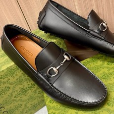 [홍콩명품.Gucci] 구찌 25SS 로고 레더 가죽 구두 로퍼 (블랙), SE5789, S2, 명품스니커즈,운동화,구두,로퍼,하이탑,신발