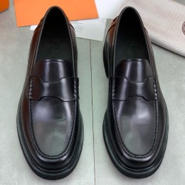 [홍콩명품.Hermes] 에르메스 25SS 로고 레더 가죽 굽 로퍼 구두 (4컬러), SE5792, S2, 명품스니커즈,운동화,구두,로퍼,하이탑,신발