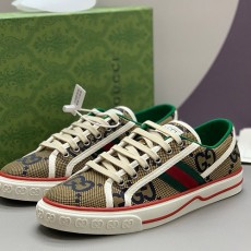 [홍콩명품.Gucci] 구찌 25SS 로고 남여 1977 GG수프림 스니커즈 운동화 (브라운), SE5800, PMD, 명품스니커즈,운동화,구두,로퍼,하이탑,신발