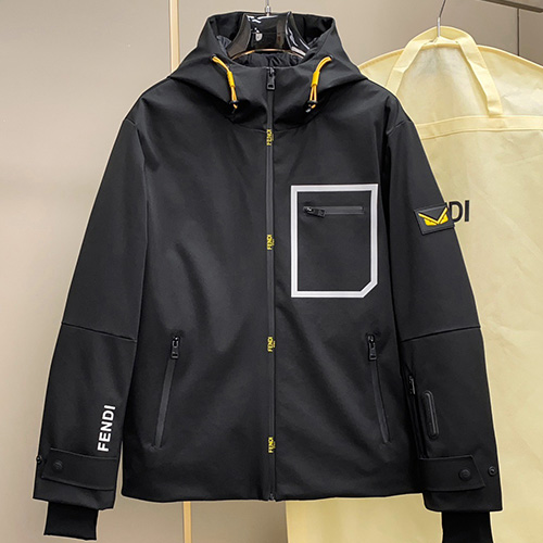 [홍콩명품,FENDI] 펜디 25SS 로고 구스다운 후드 파카 자켓 (2컬러), BM23099, KSM, 레플리카의류,미러급사이트