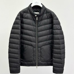 [홍콩명품.MONCLER] 몽클레어 25SS 로고 구스다운 경량 패딩 자켓 (블랙), BM23107, KSM, 레플리카의류,미러급사이트