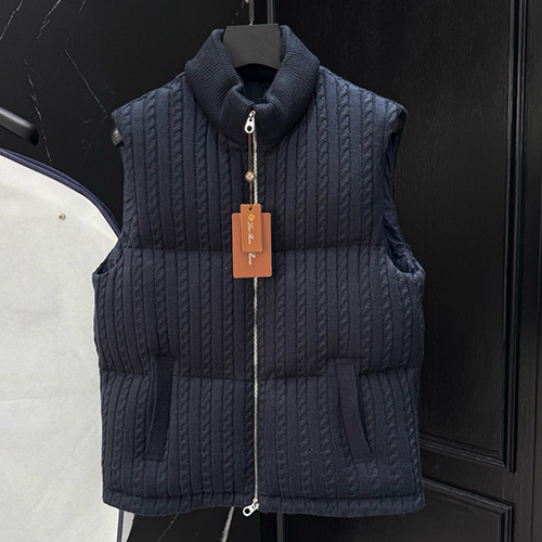 [홍콩명품.MONCLER] 몽클레어 25SS 로고 캐시미어 구스다운 패딩 조끼 베스트 (2컬러), BM23109, KSM, 레플리카의류,미러급사이트
