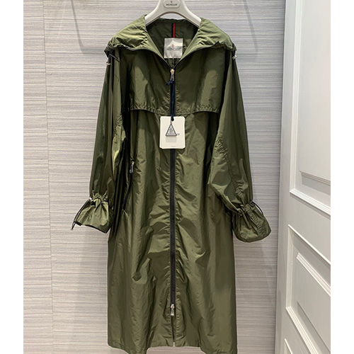 [홍콩명품.MONCLER] 몽클레어 25SS 로고 여성 후드 롱 코트 자켓 (2컬러), BM23114, KSM, 레플리카의류,미러급사이트