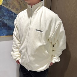[홍콩명품.BALENCIAGA] 발렌시아가 25SS 로고 터틀텍 플리스 집업 자켓 (2컬러), BM23127, JL, 레플리카의류,미러급사이트