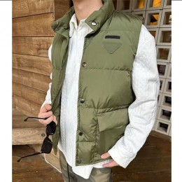 [홍콩명품,PRADA] 프라다 25SS 삼각로고 다운 패딩 조끼 베스트 (2컬러), BM23136, JL, 레플리카의류,미러급사이트