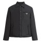 [홍콩명품,PRADA] 프라다 25SS 삼각로고 나일론 카라 솜패딩 자켓 (블랙), BM23138, JL, 레플리카의류,미러급사이트