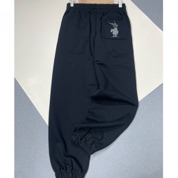 [홍콩명품.Burberry] 버버리 25SS 로고 자수 기모 조거 팬츠 바지 (블랙), BM23147, JL, 레플리카의류,미러급사이트