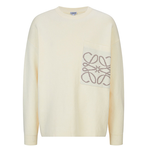[홍콩명품.LOEWE] 로에베 25SS 로고 포켓 니트 스웨터 (2컬러), BM23150, JL, 레플리카의류,미러급사이트