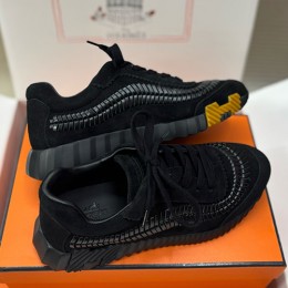 [홍콩명품.Hermes] 에르메스 25SS 로고 바운싱 스니커즈 운동화 (블랙), SE5820, 명품스니커즈,운동화,구두,로퍼,하이탑,신발