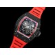 [홍콩명품시계.RICHARD MILLE] 리차드밀레 RM055 블랙 세라믹 스켈레톤 다이얼 레드 스트랩