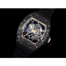 [홍콩명품시계.RICHARD MILLE] 리차드밀레 RM055 블랙 세라믹 스켈레톤 다이얼 블랙 스트랩
