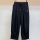 [홍콩명품,PRADA] 프라다 25SS 삼각로고 오버핏 조거 팬츠 바지 (블랙), BM23197, KSM, 레플리카의류,미러급사이트