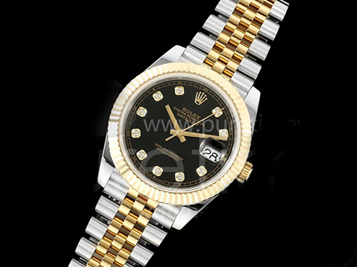 [홍콩명품시계.ROLEX] 로렉스 롤렉스 데이저스트 41mm 텐포인트 126333 옐로우골드 콤비 904L 스틸 블랙 다이얼