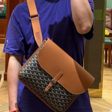 [홍콩명품,GOYARD] 고야드 25SS 로고 COURSIER 메신저백 크로스백 (브라운), BGM5315, MD, 홍콩명품가방,명품쇼핑몰,크로스백,핸드백,구매대행